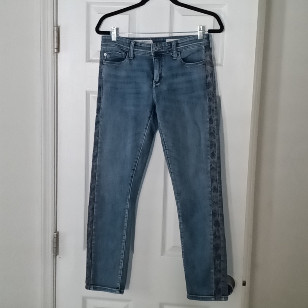Pilcro Anthropology boyfriend slim jeans
